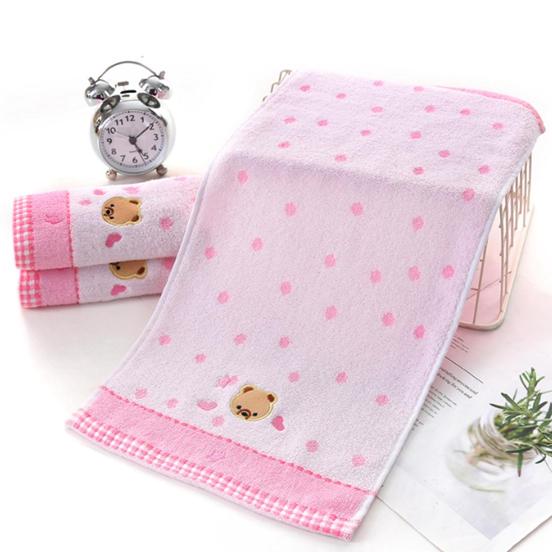 Star Babies - Hooded Towel, Face towel - Pink