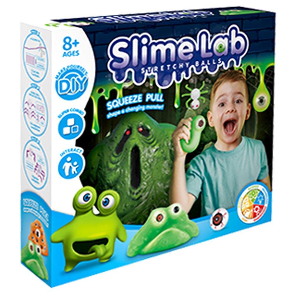 Stem - Slimelab Stretchy Balls Squeeze Pull Shape A Changing Monster Slime Kit