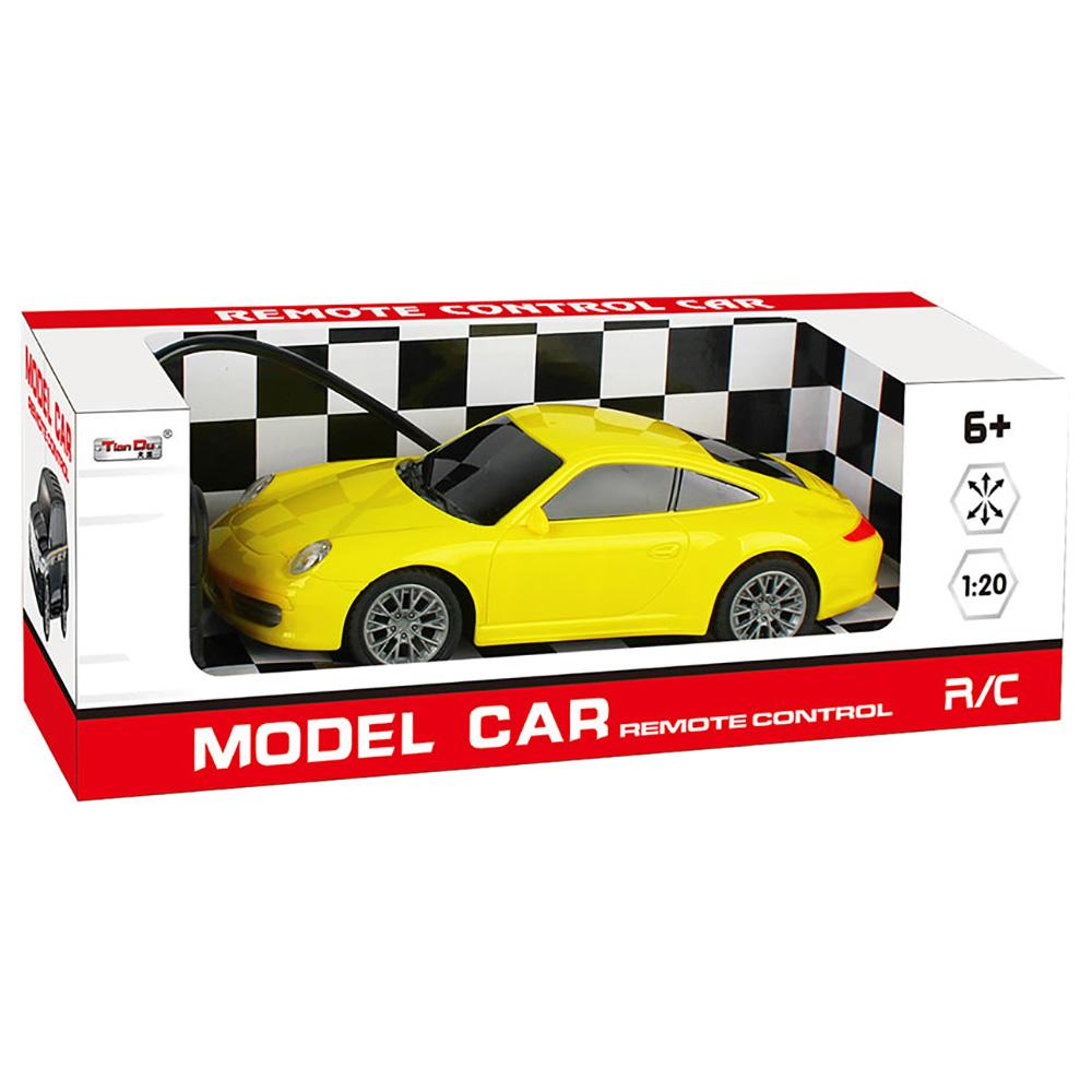 Stem - 1/20 Four-Way Simulation Porsche 911 Remote Control Car 1pc - Color May Vary