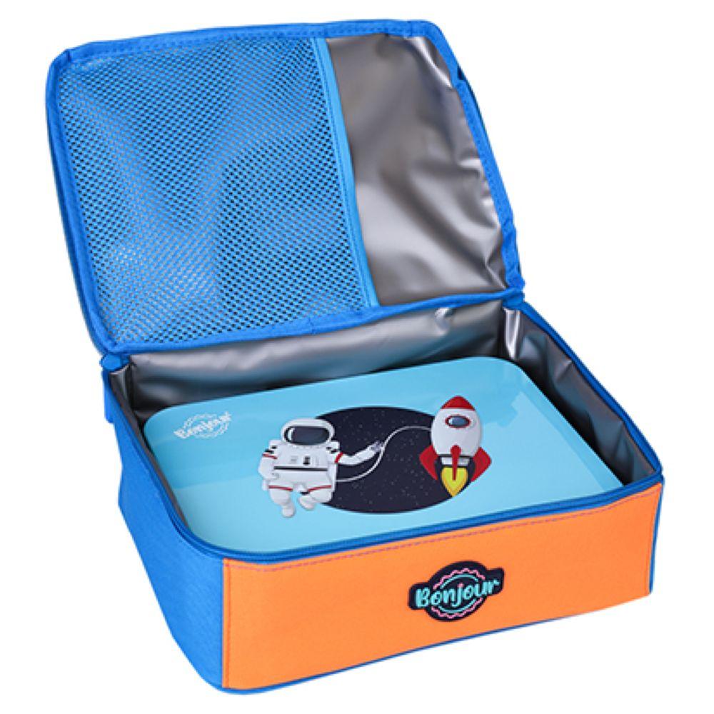 Bonjour - Max Lunch Bag - Blue Spaceman