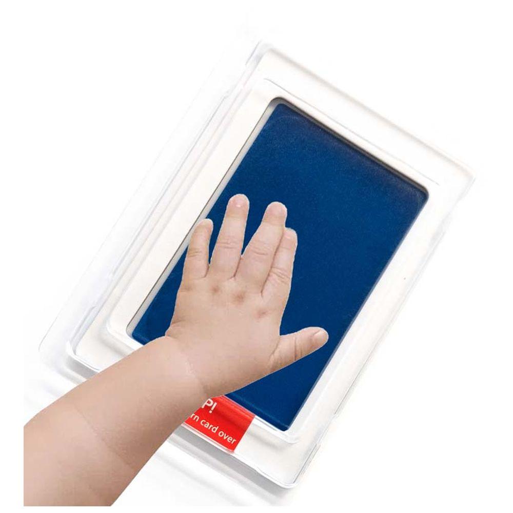 Babies Basic - Clean Fingerprint w/ Two Imprint Cards - 12.5cm - Navy Blue