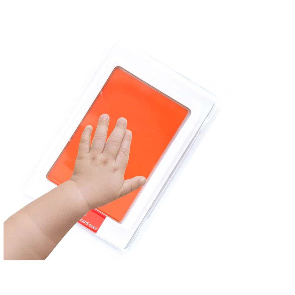 Babies Basic - Clean Fingerprint w/ Two Imprint Cards - 16cm - Orange