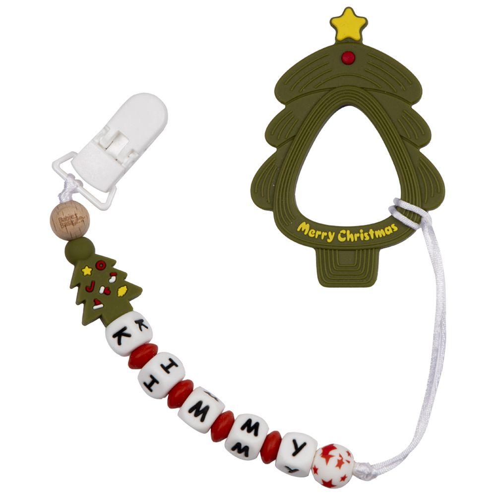 Babies Basic - Customized Pacifier Clip - Christmas Tree