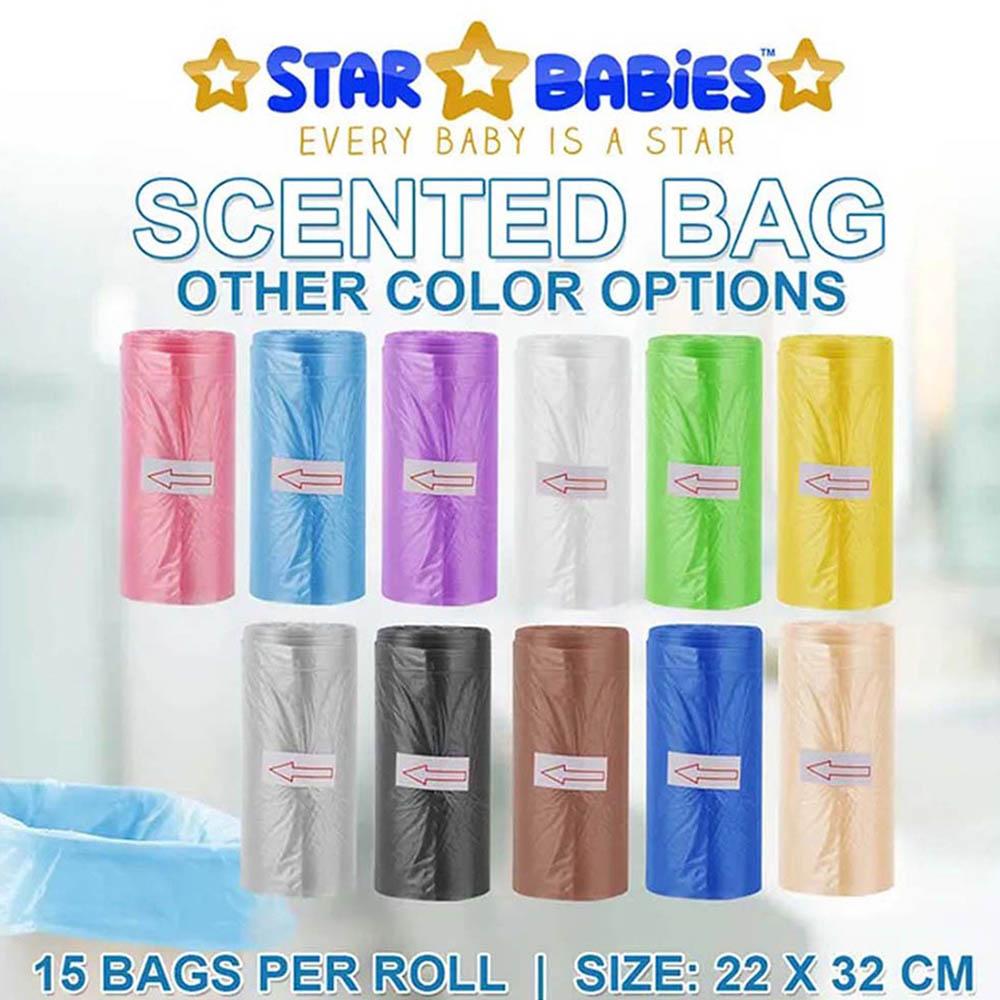 Star Babies - Scented Bag - Pack Of 100 - 22 x 32cm - Rainbow