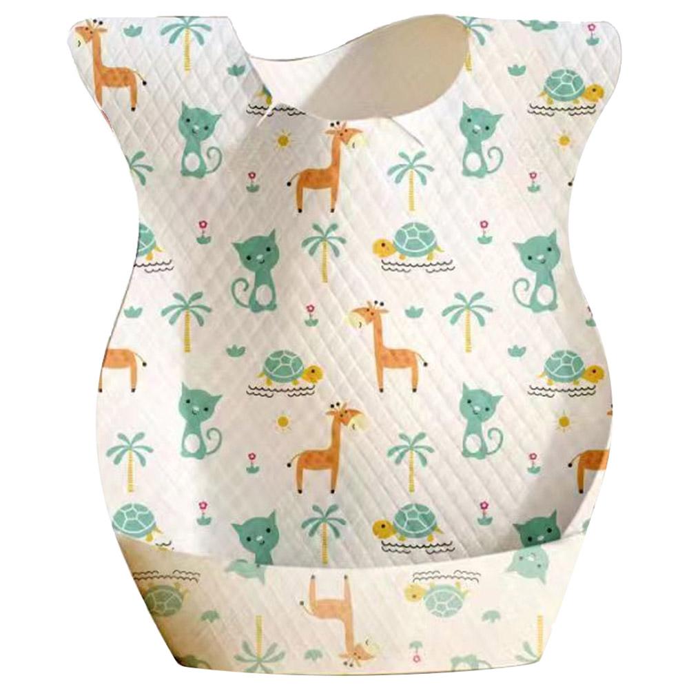 Star Babies - Disposable Bibs - Pack Of 30 - Giraffe Print