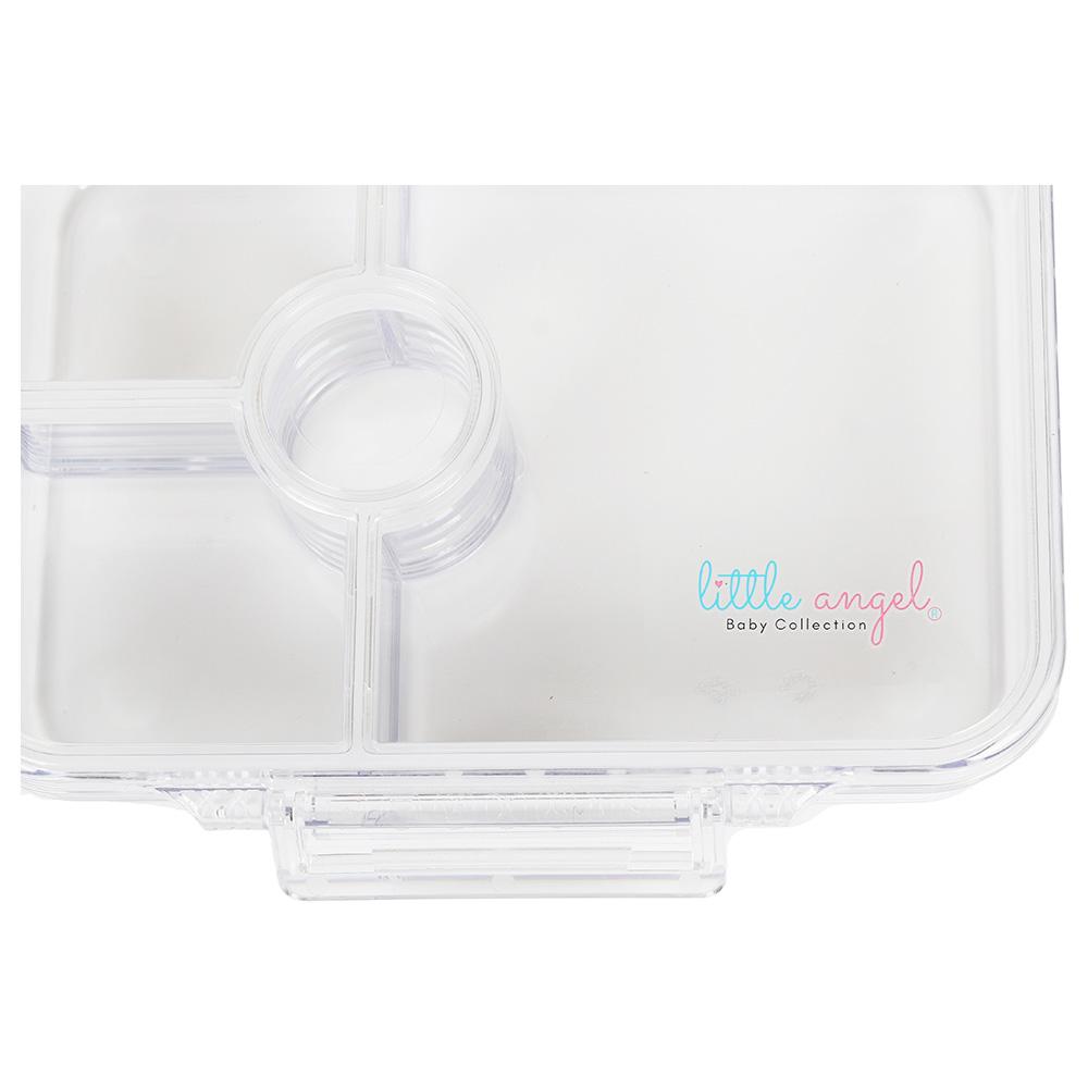 Little Angel - Kid's 4 Compartment Bento Lunch Box With - Space