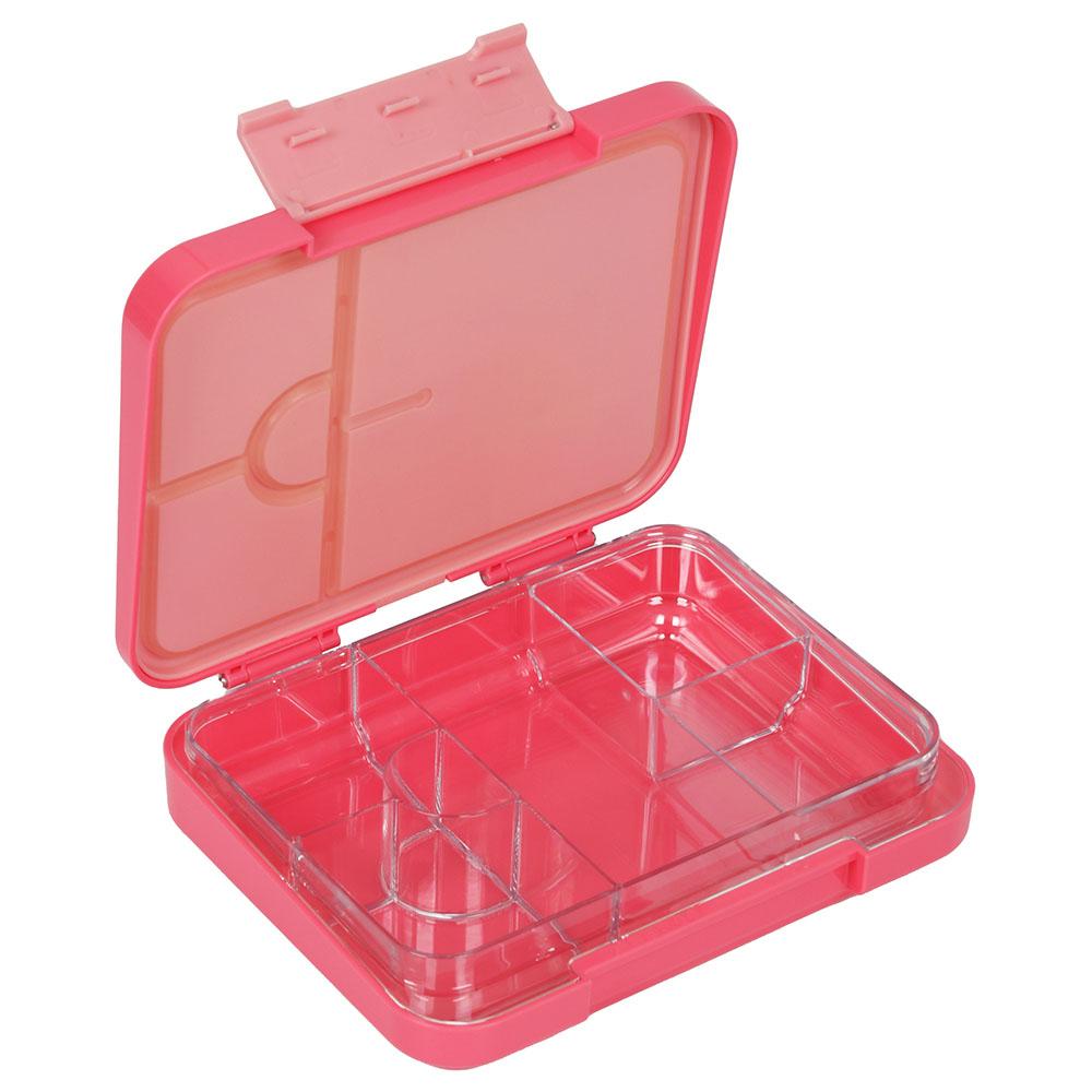 Little Angel - Kid's Bento Lunch Box With Compartments - Pink