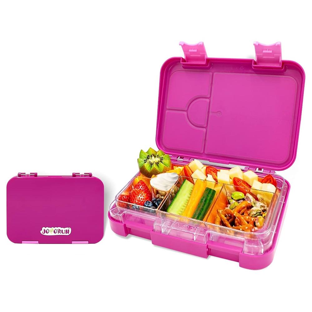 Little Angel - Kid's 6 Compartments Bento Lunch Box - Purple