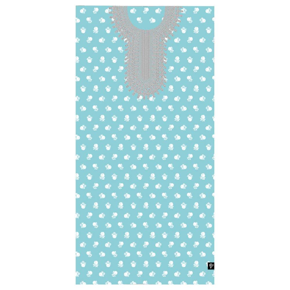 Bu Towel - Turathi Beach Towel - Turquoise - Large