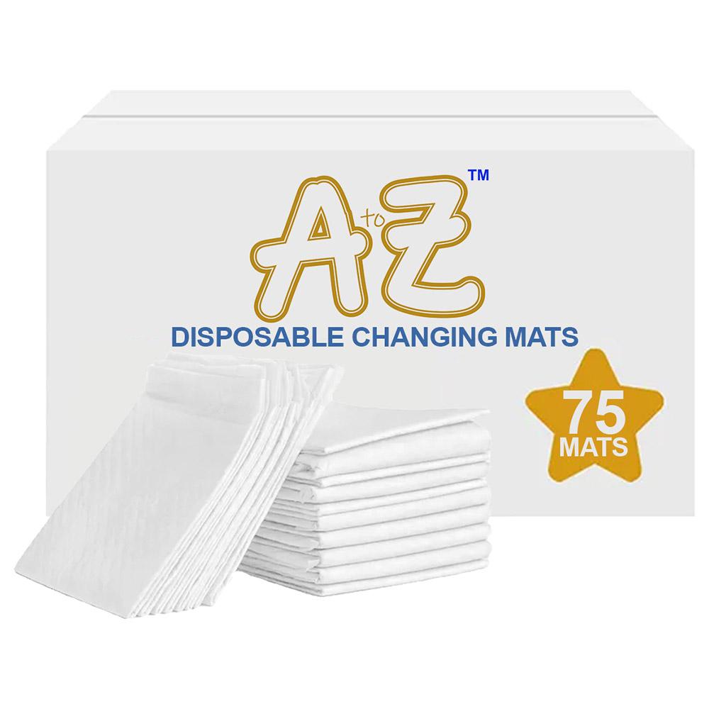 A To Z - Disposable Changing Mat - L - 45 X 60 cm - 75pcs - White