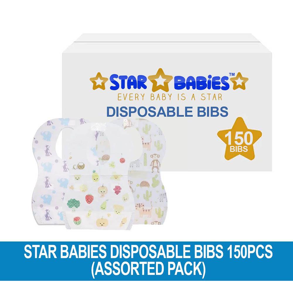 Star Babies - Disposable Bibs - 15pcs