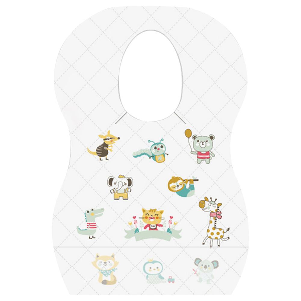 Star Babies - Disposable Bibs - 15pcs - Animal Print