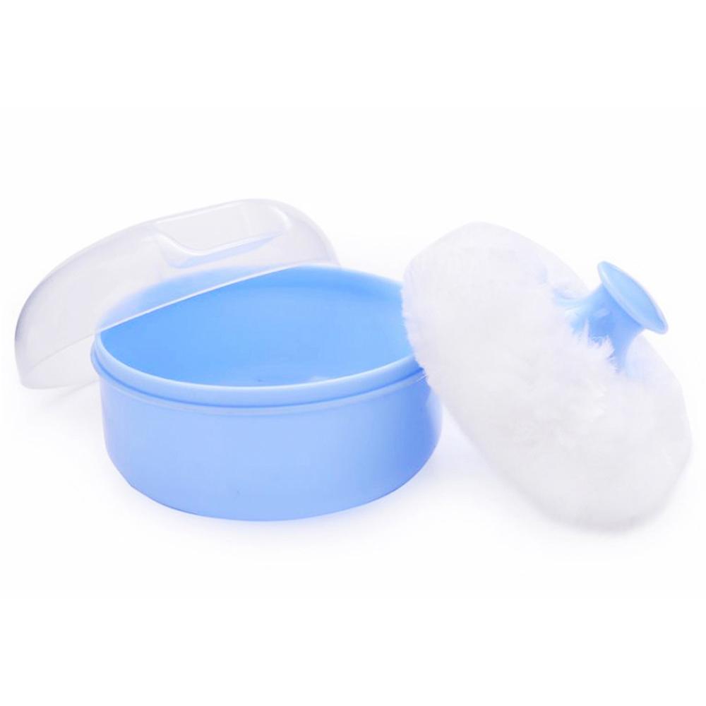 Star Babies - Kids Shower Cap w/ Powder Puff - 2pcs - Blue