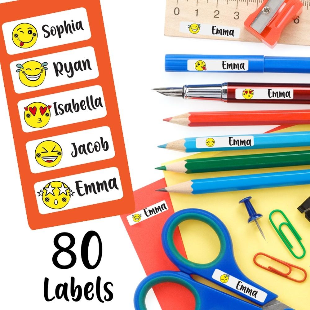 Twinkle Hands - Personalized Mini School Labels - Emoji