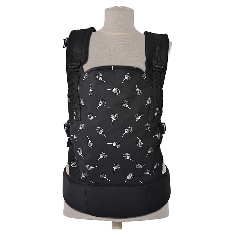 Lorelli - Ergonomic Wally Baby Carrier - Black Floral