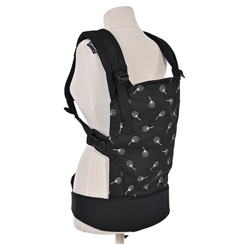 Lorelli - Ergonomic Wally Baby Carrier - Black Floral