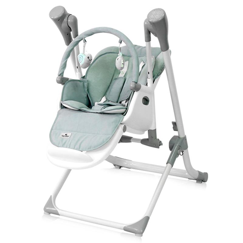 Lorelli - Ventura High Chair - Frosty Green Stars