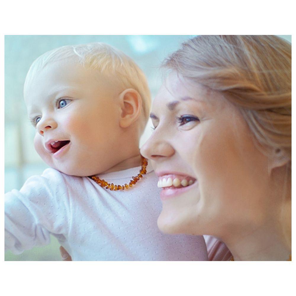 Made by Nature - Premium Amber Baby Teething Necklace - Milk