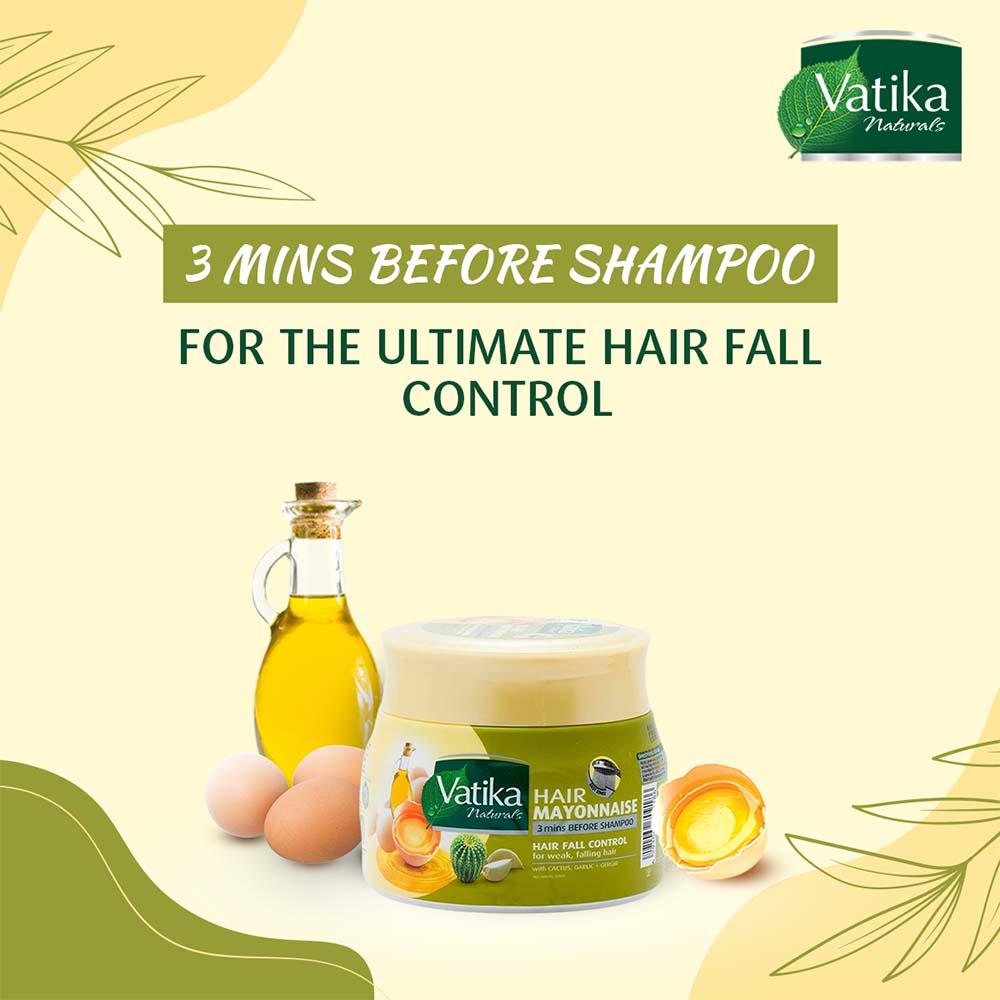 Vatika Naturals - Hairfall Control Hair Mask with Cactus - 500g