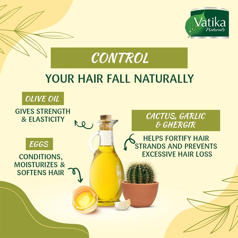 Vatika Naturals - Hairfall Control Hair Mask with Cactus - 500g