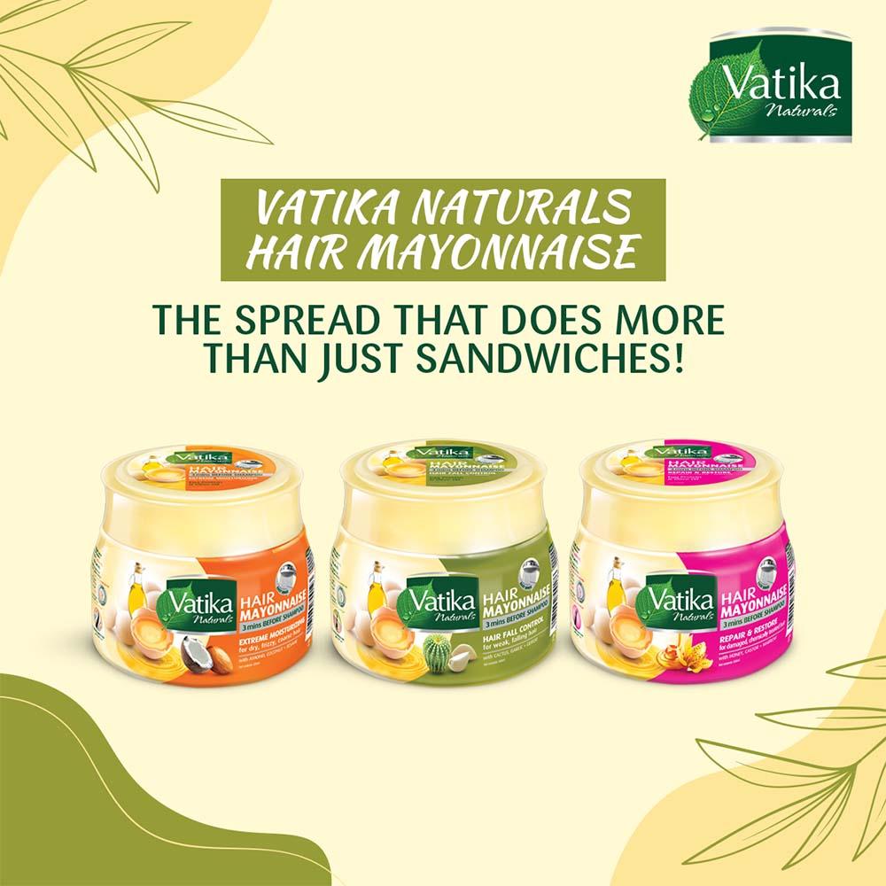 Vatika Naturals - Hairfall Control Hair Mask with Cactus - 500g