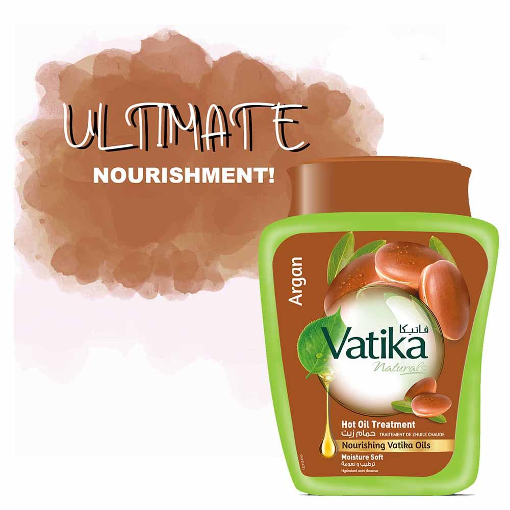 Dabur - Vatika Moroccan Argan Hot Oil Treatment - 500g