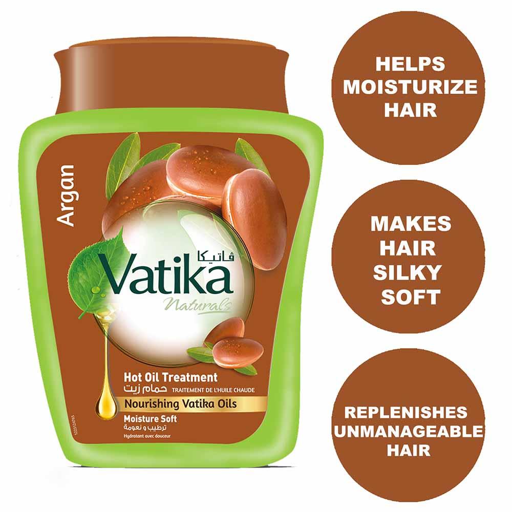 Dabur - Vatika Moroccan Argan Hot Oil Treatment - 500g