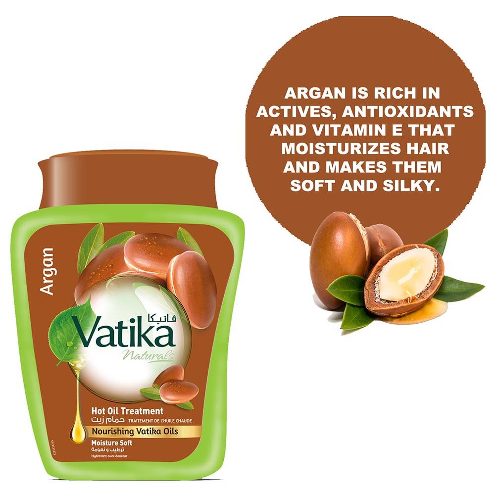 Dabur - Vatika Moroccan Argan Hot Oil Treatment - 500g