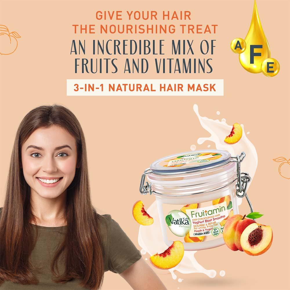 Vatika Naturals - Yogurt Blast Smoothie Hair Conditioning Mask - 350g