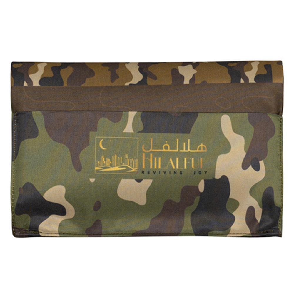 Hilalful - Salah On The Go Prayer Mat - Camo Kaaba