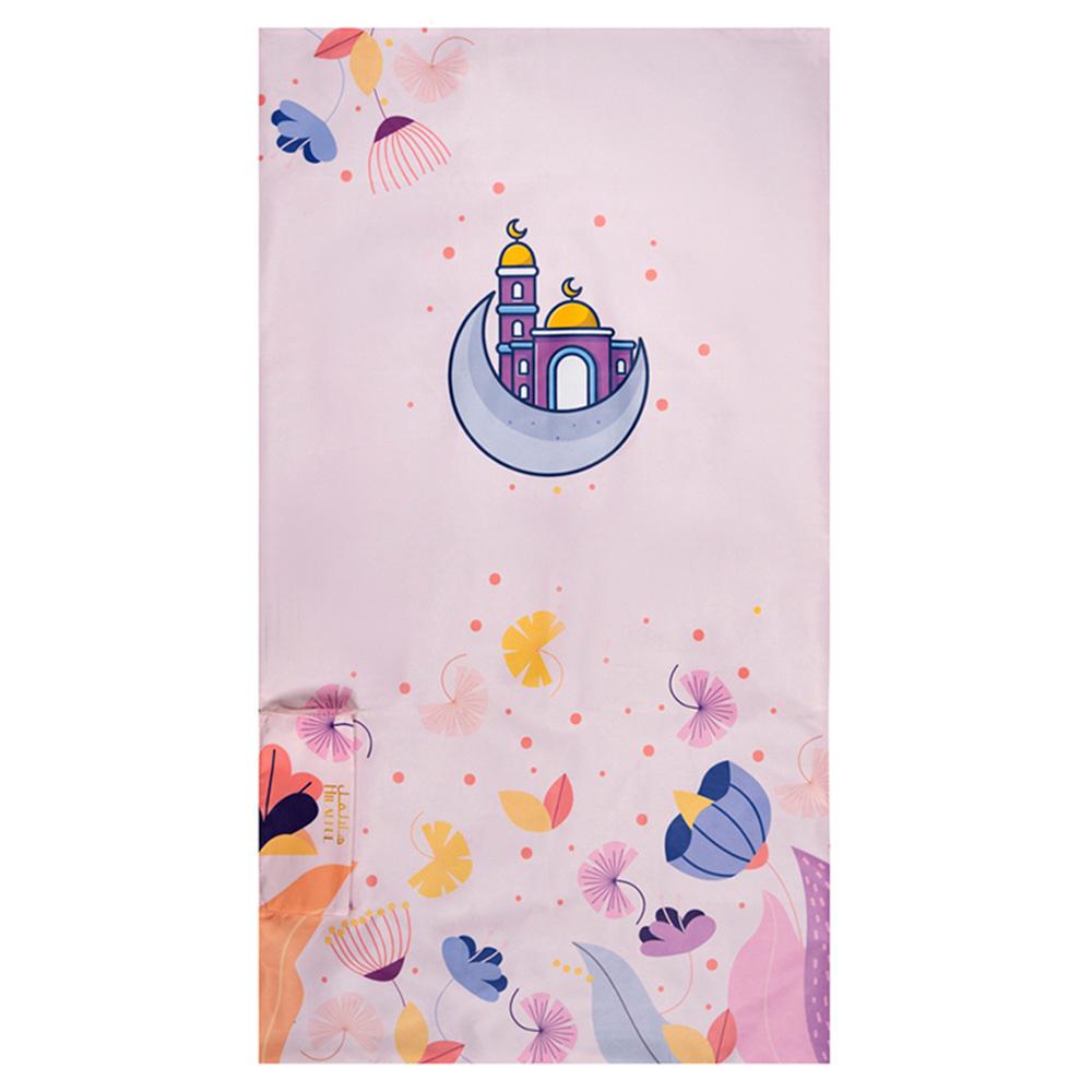 Hilalful - Salah On The Go Kids Prayer Mat - Floating Mosque