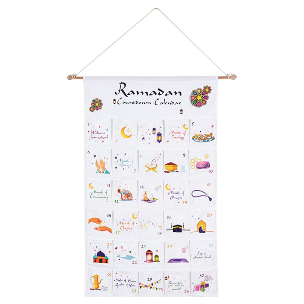 Hilalful - Ramadan Countdown Children's Calendar - Canvas