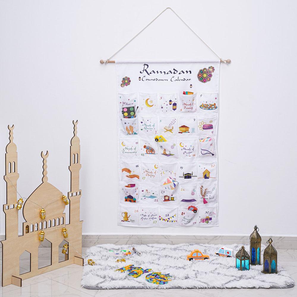 Hilalful - Ramadan Countdown Children's Calendar - Canvas