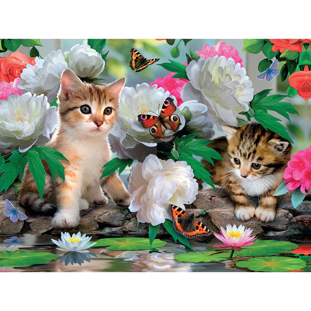 Prime3D - Among The Peonies Puzzle - 48pcs