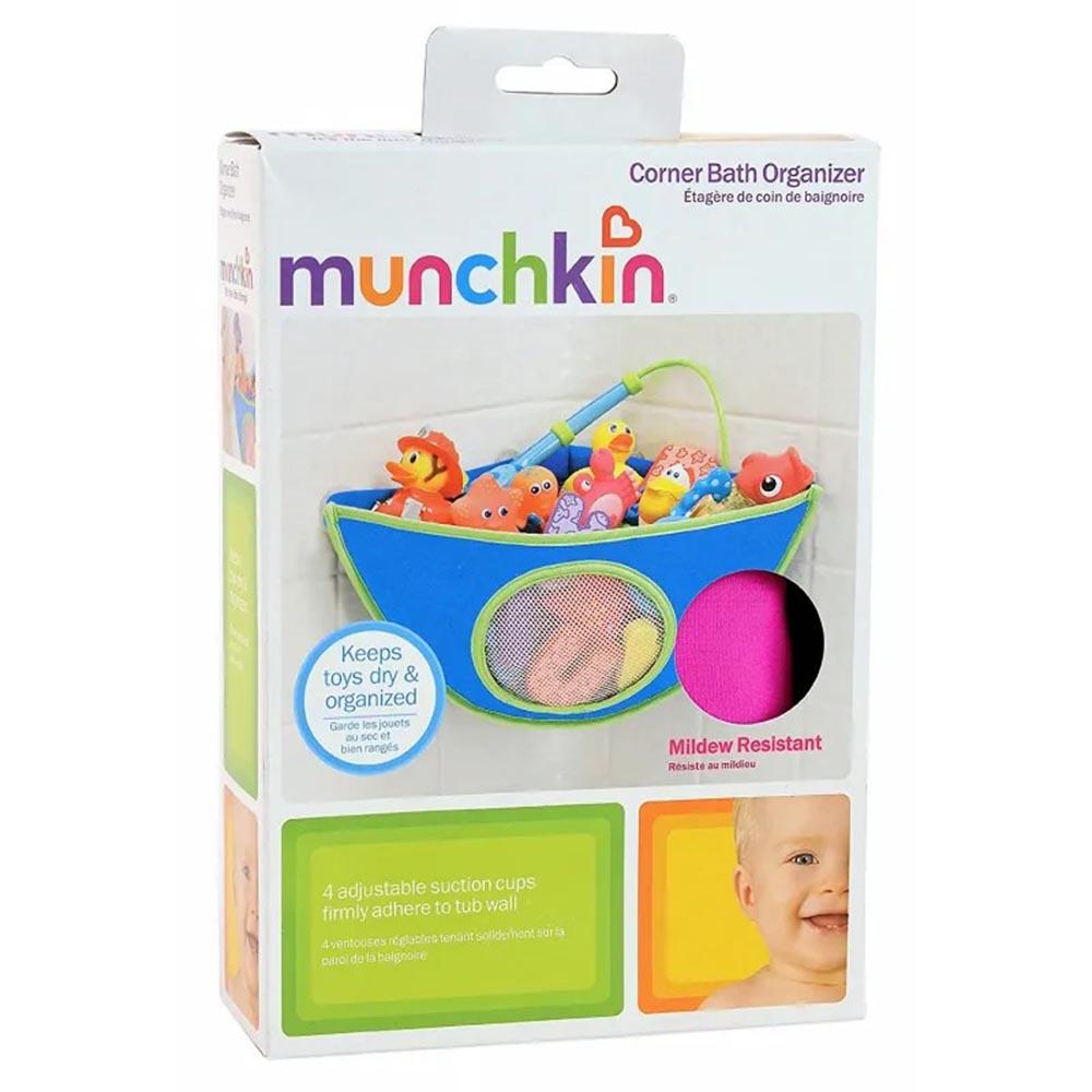 Munchkin - Corner Bath Organiser - Blue