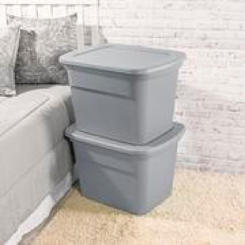 Sterilite - Cement Storage Tote - 18 Gallon