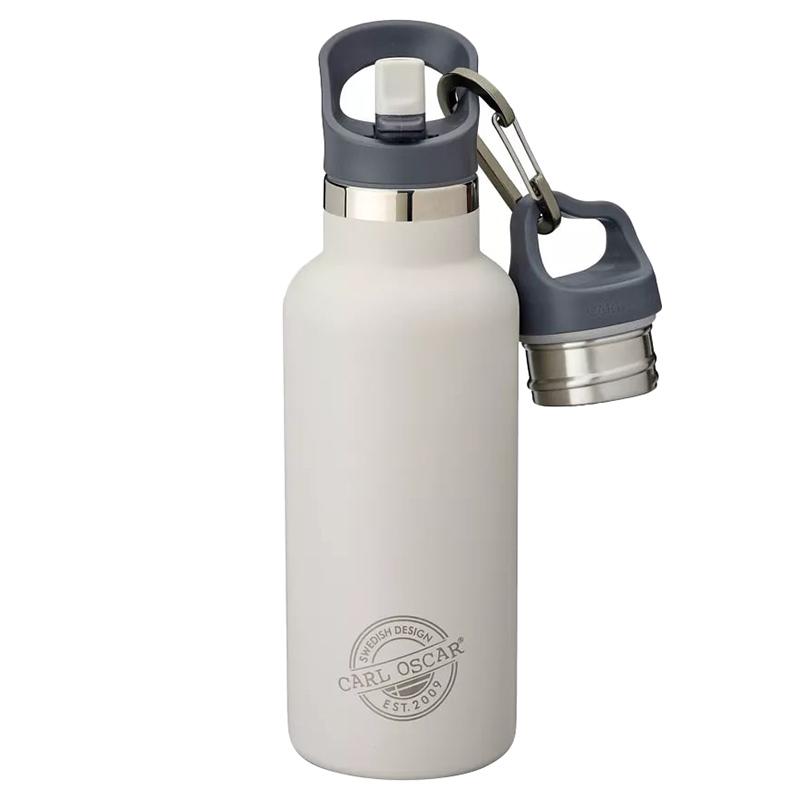 Carl Oscar - Stainless Steel Tempflask - Grey - 500 ml