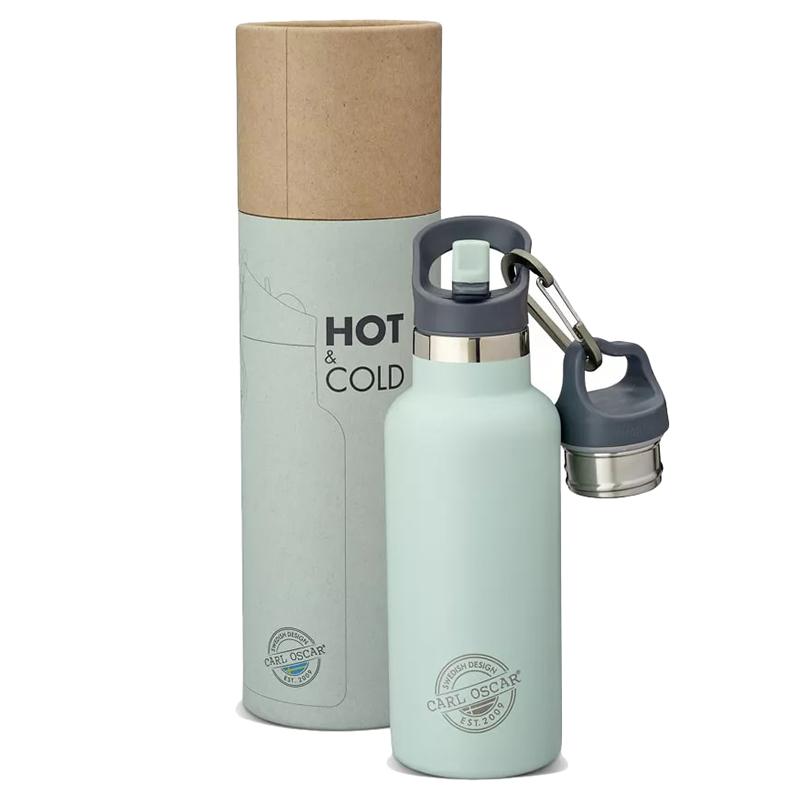 Carl Oscar - Stainless Steel Tempflask - Green - 500 ml