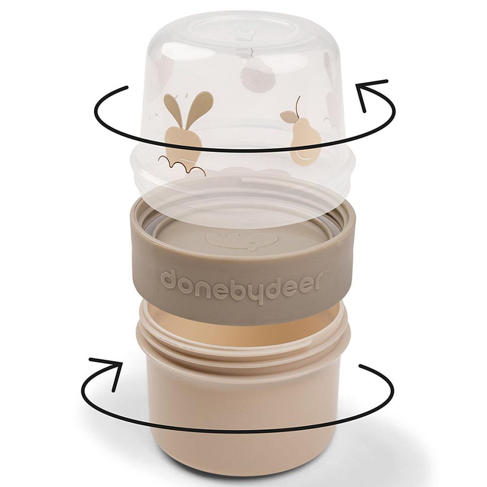 Done by Deer - To Go 2-Way Snack Container - Birdee