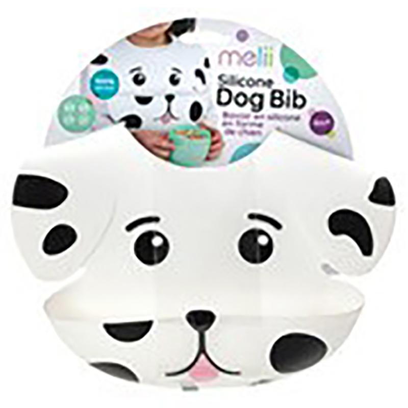 Melii - Silicone Bib - Dog Dalmation