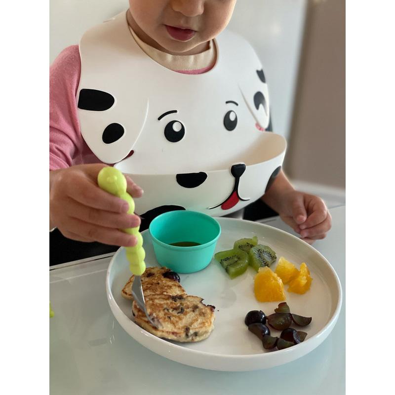 Melii - Silicone Bib - Dog Dalmation