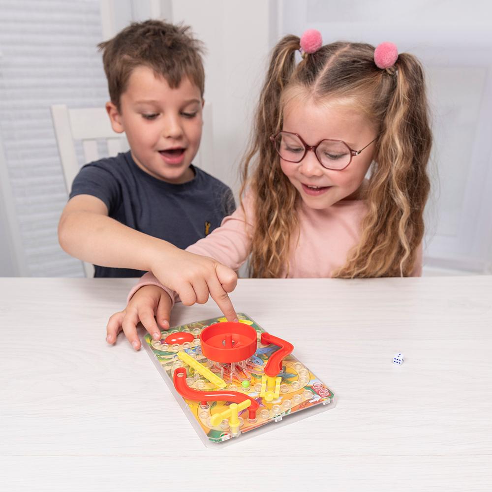 Epic Fun - Snakes & Ladders Pick & Play Dino Board Game