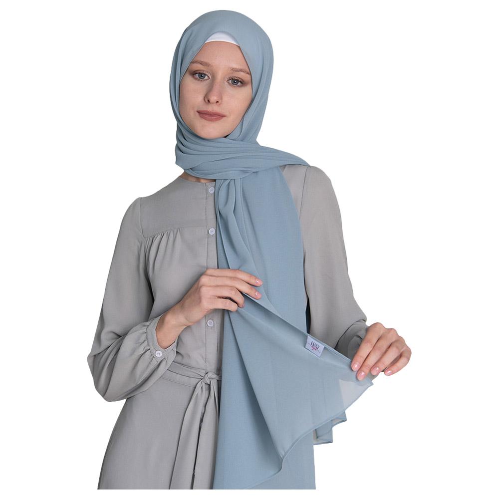 Luxy Hijab - Chiffon Hijab - Teal