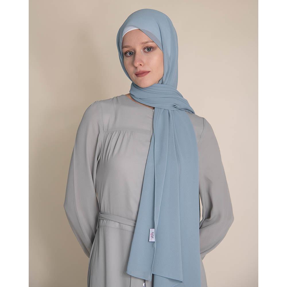 Luxy Hijab - Chiffon Hijab - Teal