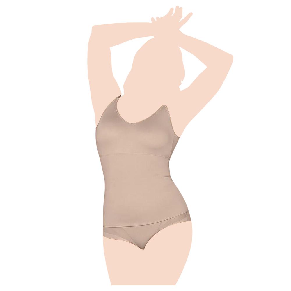 Mums & Bumps - Leonisa - 2-Way Moderate Compression Shaper Tank - Nude