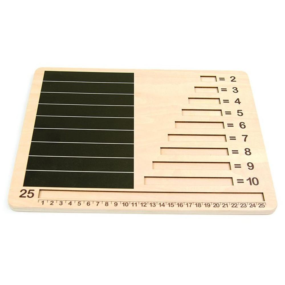 Andreu Toys - Fraction Bars Boards - 2pcs