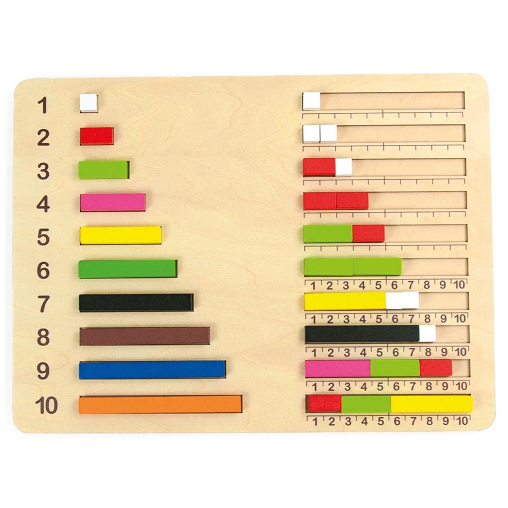 Andreu Toys - Fraction Bars Boards - 2pcs