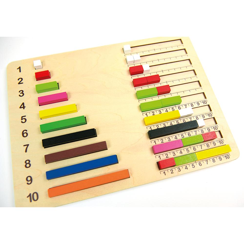 Andreu Toys - Fraction Bars Boards - 2pcs