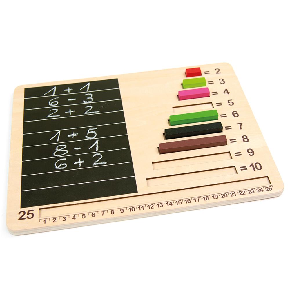 Andreu Toys - Fraction Bars Boards - 2pcs