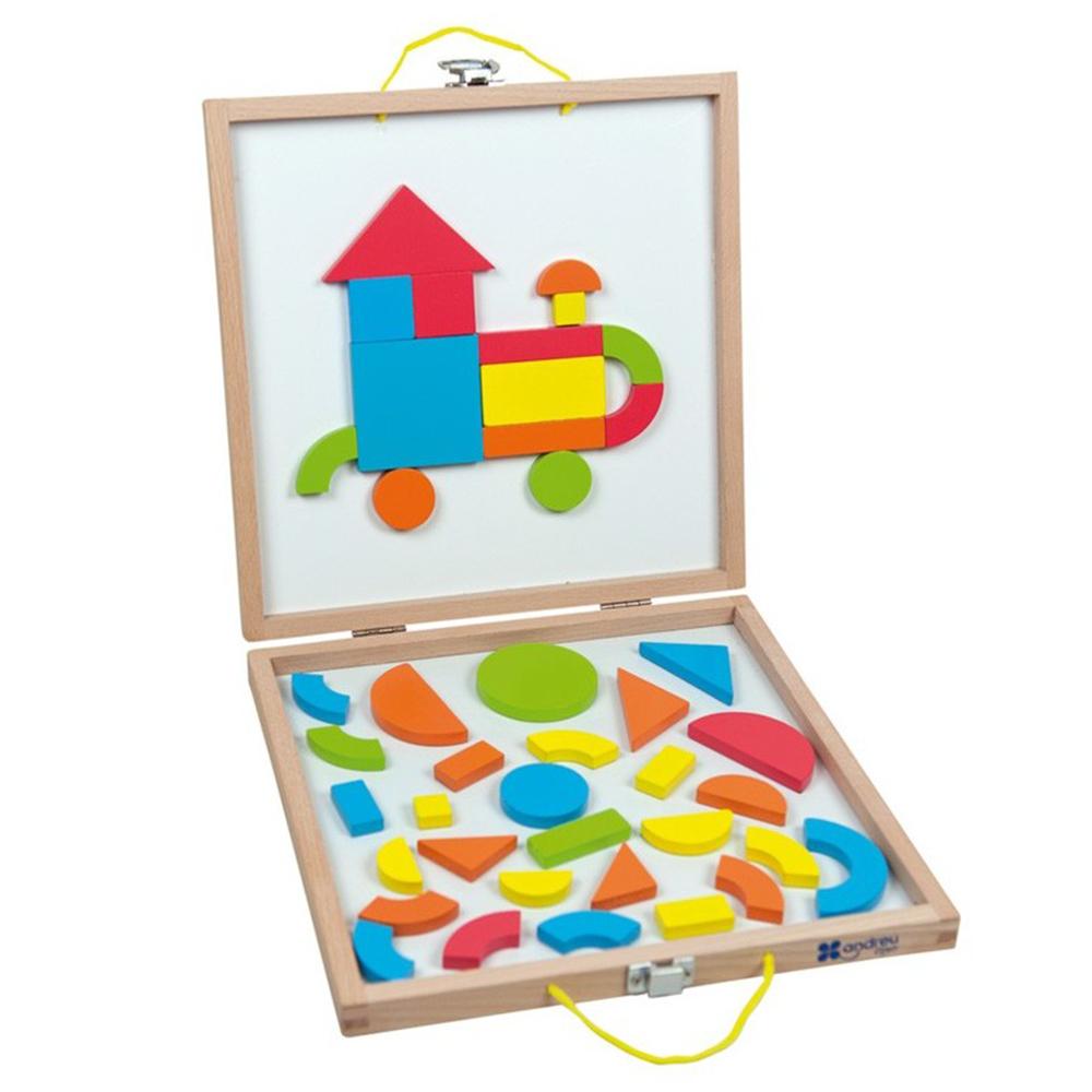 Andreu Toys - Magnetic Shapes Box - 42pcs